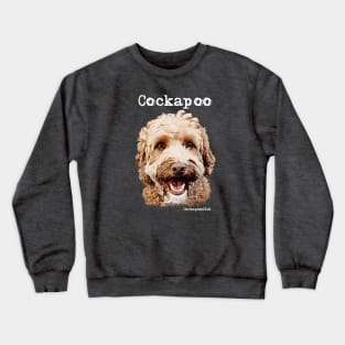 Golden Apricot Cockapoo / Spoodle and Doodle Dog Crewneck Sweatshirt